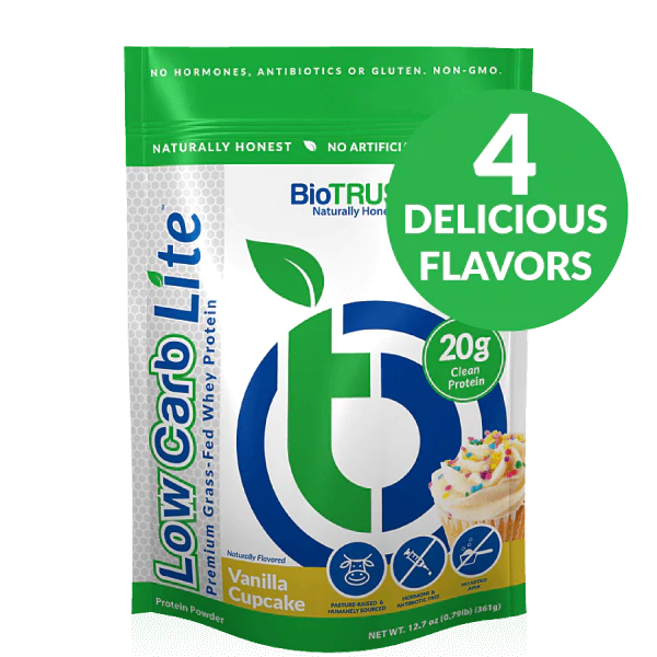 Biotrust Low Carb Lite™ — Grass-fed Whey Protein Isolate (4 Delicious Flavors)